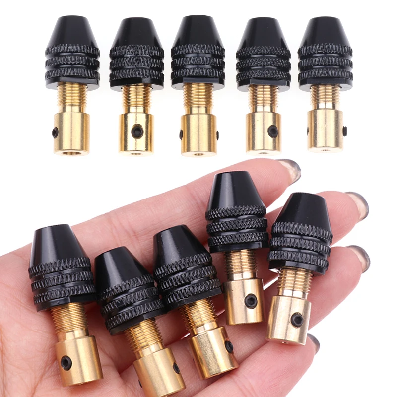 Universal Small Electronic Drill Bit Collet Mini Chuck Tool Set Fixture Clamp Micro Electric Drill Chuck 0.3-3.4mm