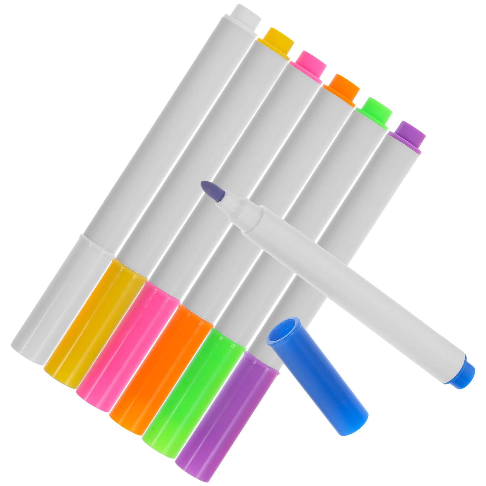 7pcs Dry Erase Markers Painting Pens Colored Markers Magnetic Markers White Board Markers