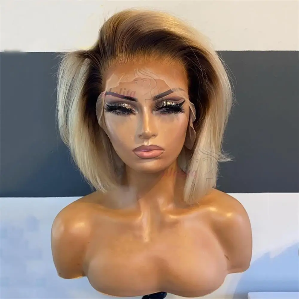 Blonde Ombre LaceFront Wig 24-28 inches!! Blonde Ombre Beauty Lace Front Wig 24-28 inches!! Blonde  main image 4