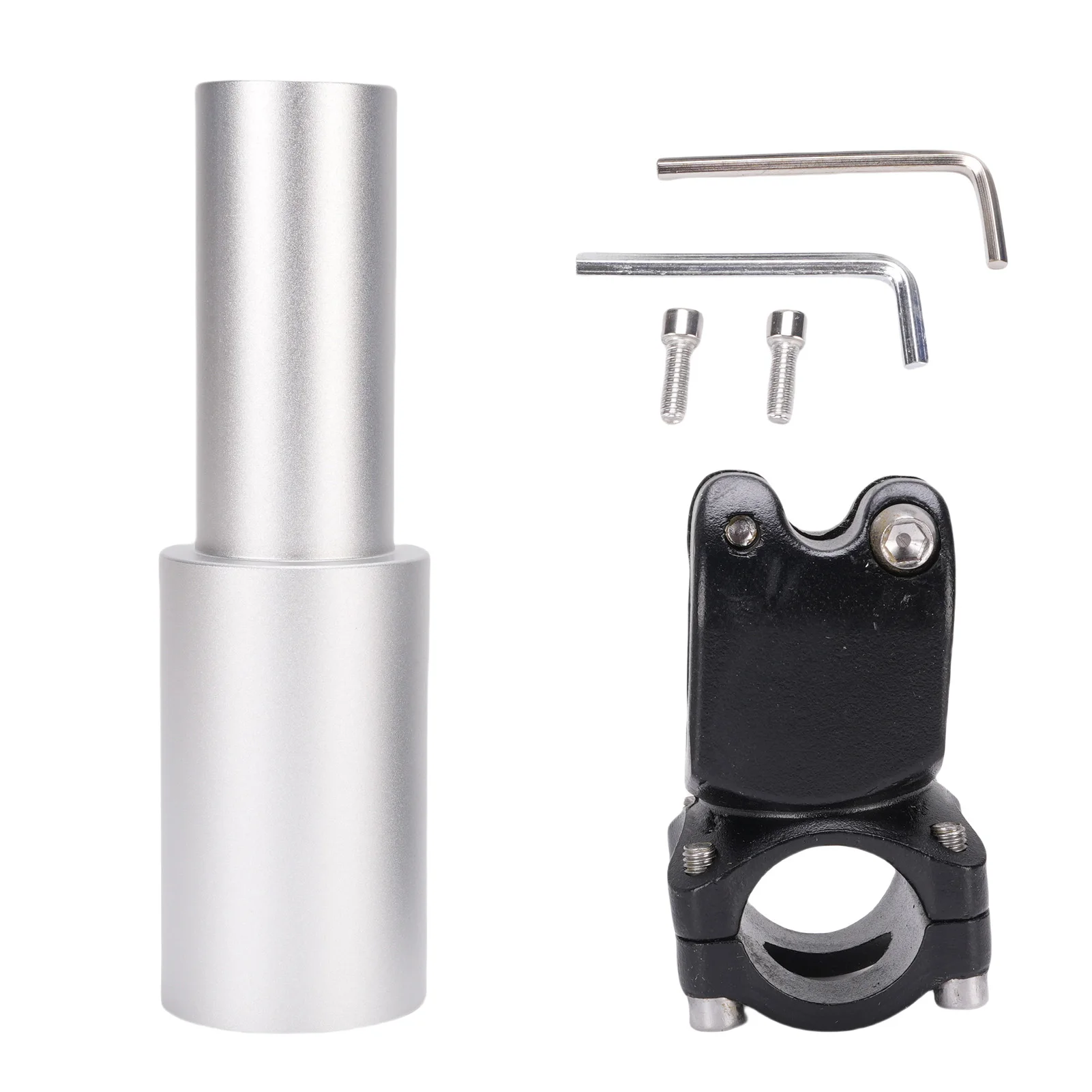 Satellite RV Roof Mount Aluminum Alloy Scratch Proof Satellite RV Pole Mount Weather Proof High Strength Clamp for Camping Car