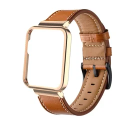 Premium Metal Strap and Protective Case for Smartwatches - High-Quality Soft Bracelet Replacement Band (3)
