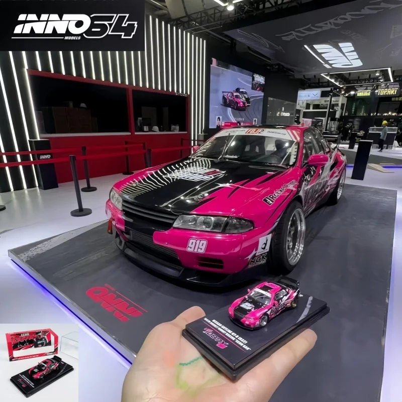 1:64 日産スカイライン GTR R32 1087X ダイキャストミニチュア