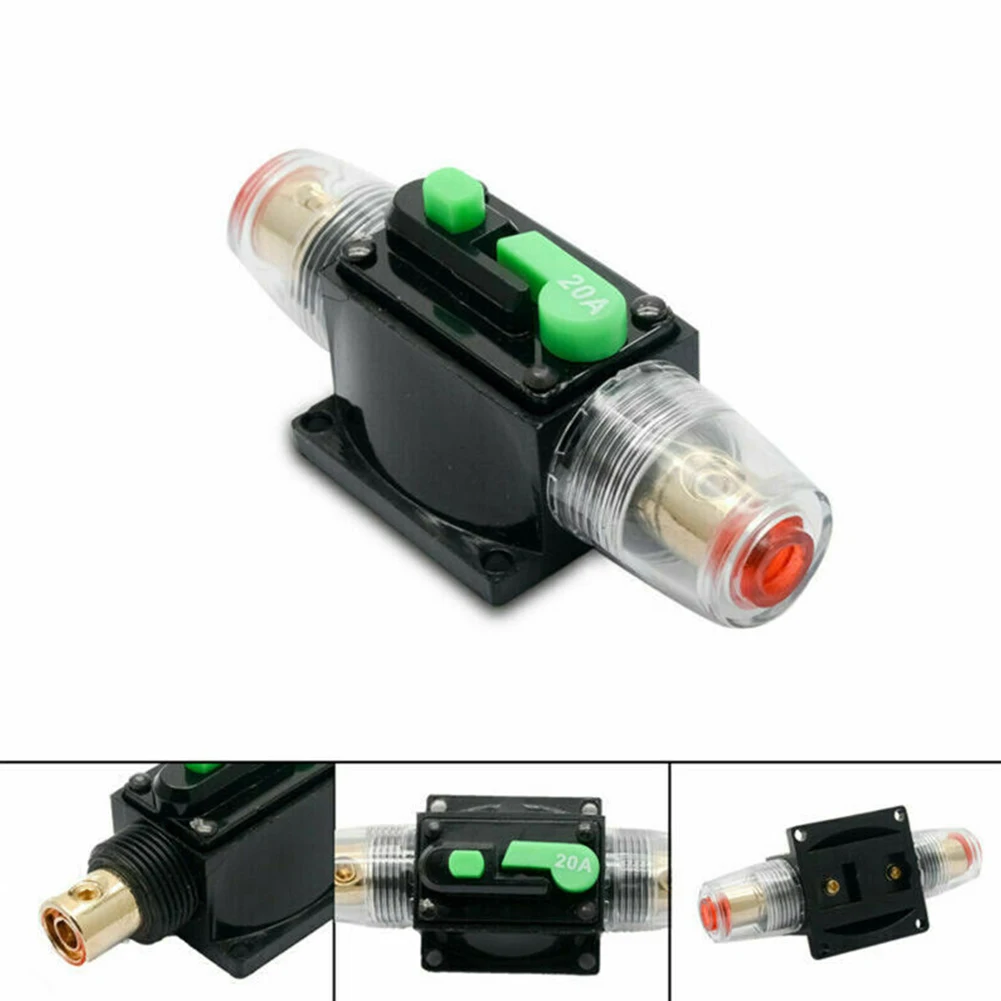 10A-100A A Leistungsschalter Sicherung Reset 12V-48V DC Auto Boot Auto Leistungsschalter Wasserdichte Gummimanschetten Trennen Sicherungshalter – Detail 6
