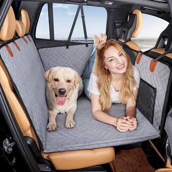 Waterproof Dog Car Seat Cover – Hammock Style, Scratchproof & Nonslip 3