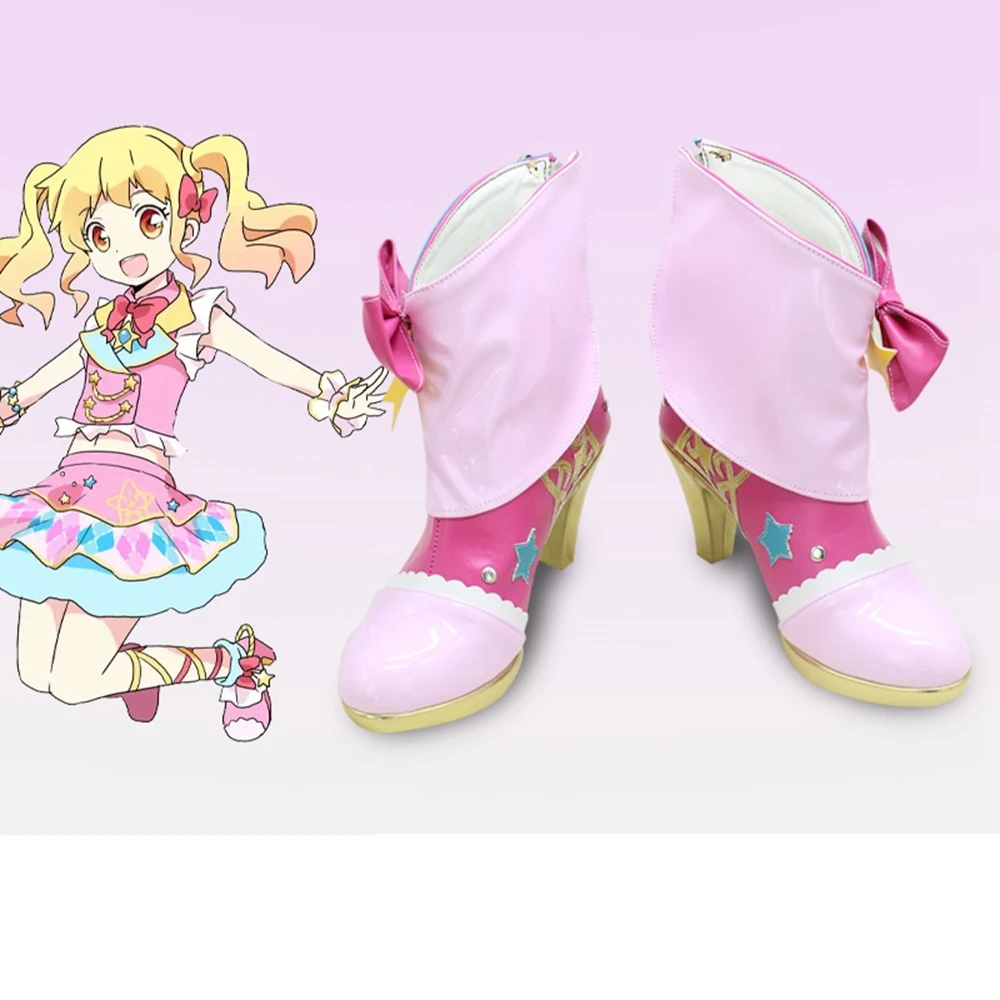 

Unisex Anime Cos Nijino Yume Cosplay Costumes Shoes Boots Custom Size