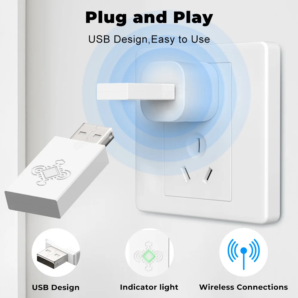 ZigBee 신호 리피터, USB 신호 증폭기 확장기, ZigBee 게이트웨이, 스마트 홈 장치, 스마트 라이프용 스마트 자동화