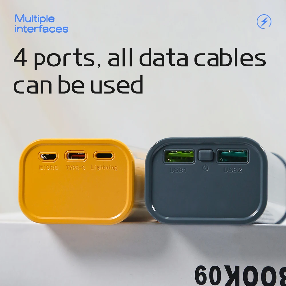 PD45W IPS Color Screen Power Bank 2Cell 21700 Welding DIY