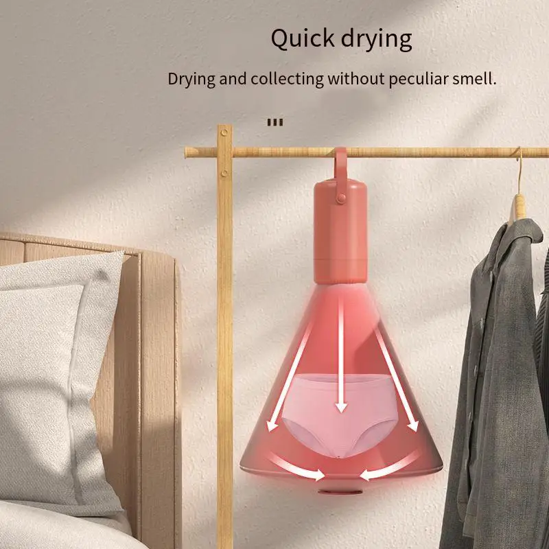 Household Small Multifunctional Clothes Dryer Dormitory Air Dryer Sterilisation Foldable Portable Dryer Shoes Baking Dehydrator 6