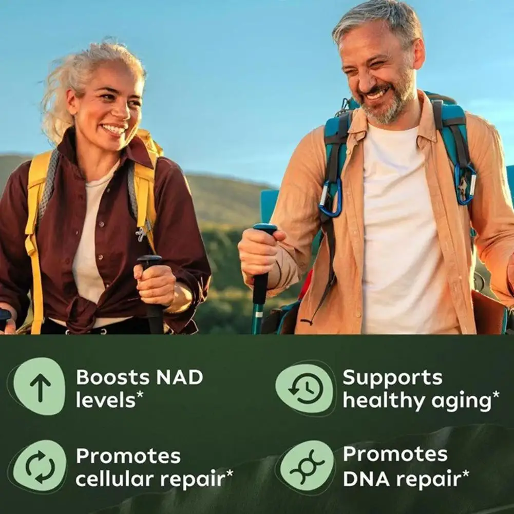 5Bags NAD+ Supplement Liposomal Nicotinamide Riboside 900mg Resveratrol