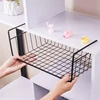 Multipurpose Hanging Basket Organizer For Kitchen Closet Rack Under The Cabinet And Desks Shelves Spice Dishes Storage Supplies 6