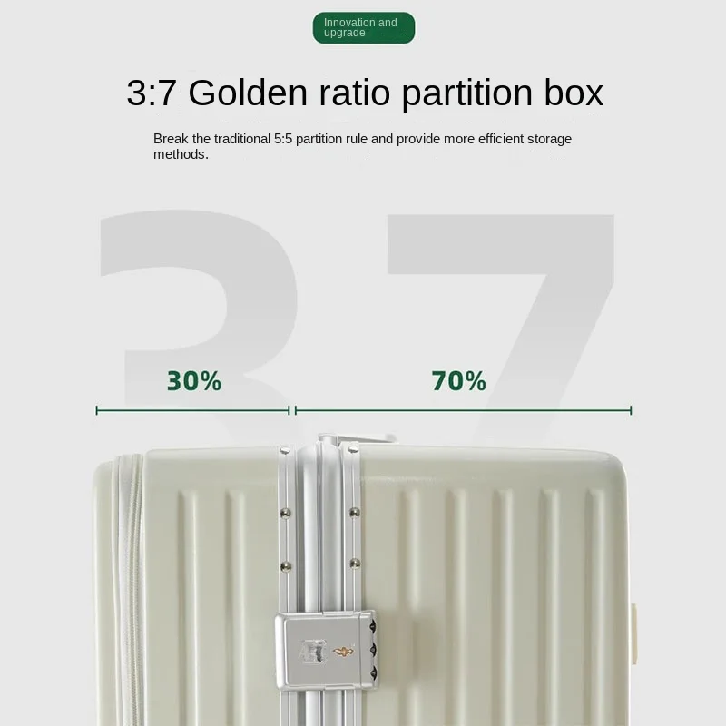 2023 New Luggage Multi-Function Large Capacity 30-Inch Trolley Box Smooth Universal Wheel 28-Inch Men's Business Travel Suitcase