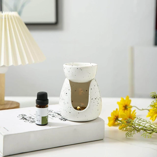Ceramic Oil Burner Lamp Tea Light Holder Diffuser Warmer Essential Oils Fragrance Scented Wax 5
