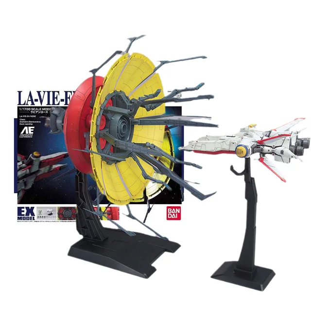 Bandai Original Gundam Model Kit Anime Figure EX-30 1/1700 LA-VIE 