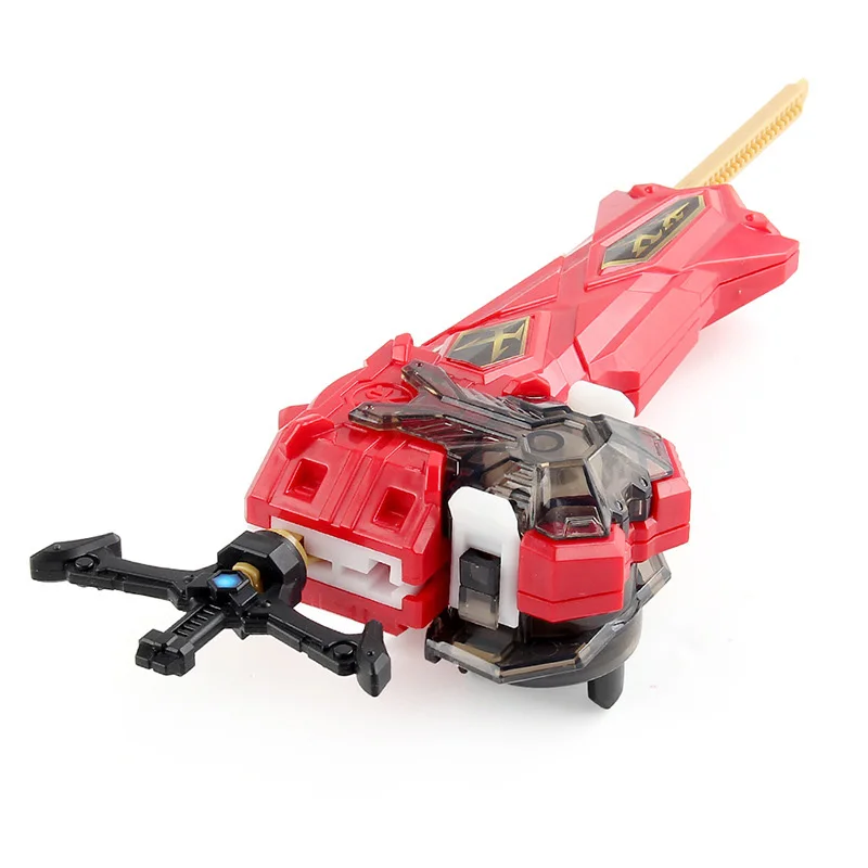 Single Sword Launcher Bey LR Ruler Ripcord Launcher Grip Starter without Spinning Top Kids Toys for Boys Gift