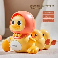 Wobbling Duck Mom Soothing Electric Crawling Magnetic Attraction Baby Practice Toy Kids Electronic Toys Electronic Pets Тамагочи 1