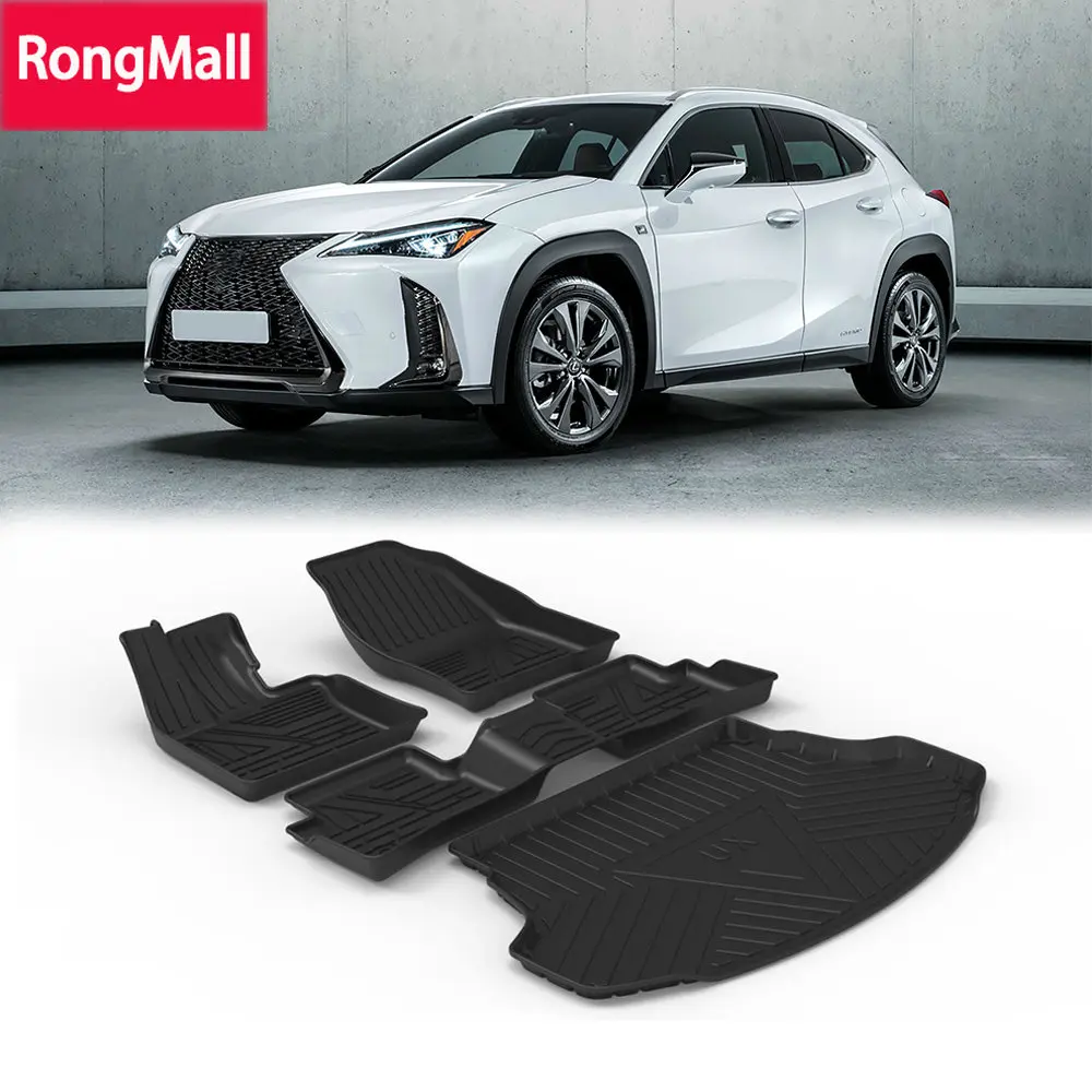 

TPE Car Floor Mat Trunk Mat for Lexus UX 2019 2020 Waterproof Protective Rubber Car Pad Liner Auto Interior Accessories
