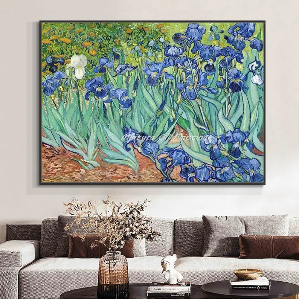 Mintura,100% Handmade Vincent Van Gogh Famous Oil Painting on Canvas Impression Picture Wall Art For Living Room Home Decoration 1