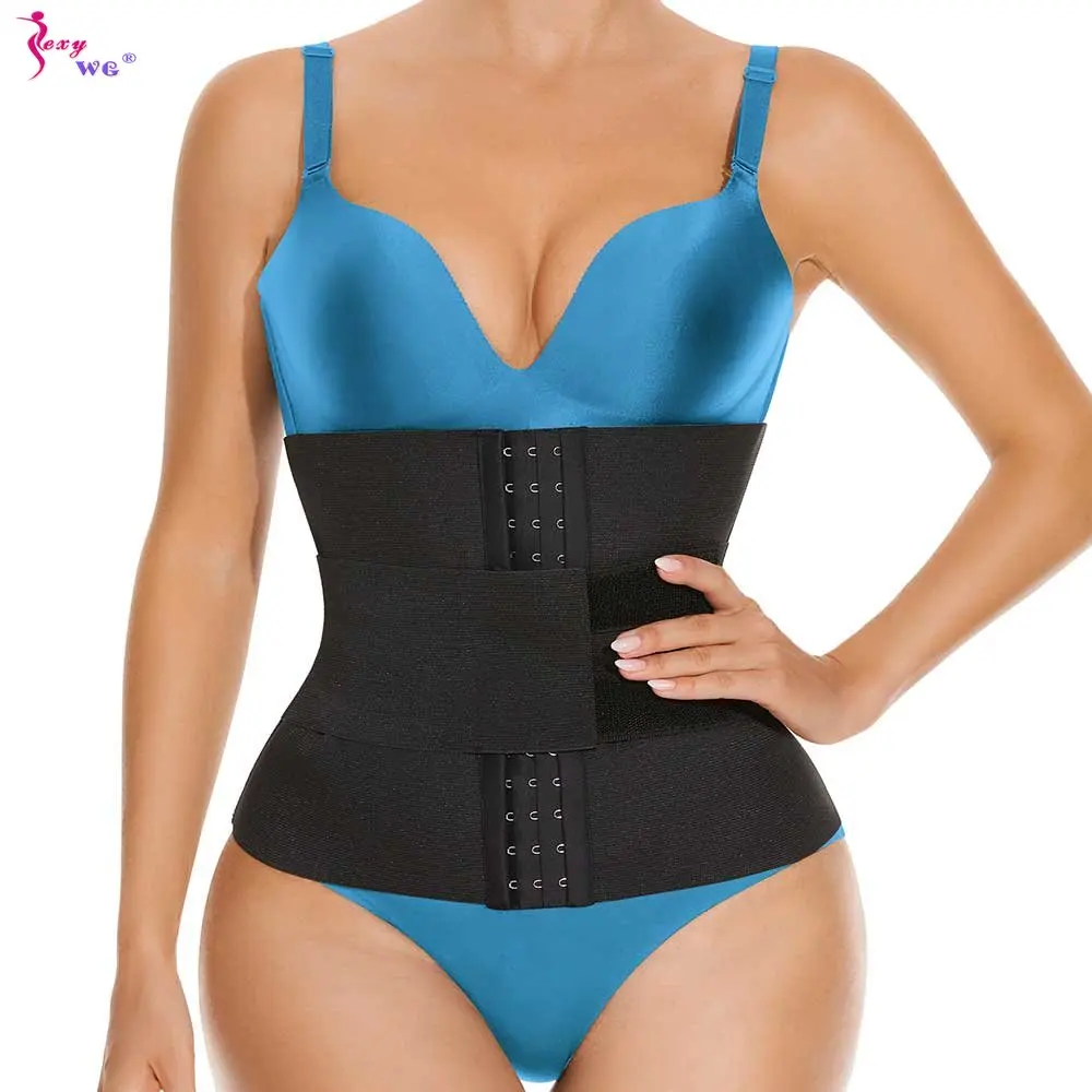 

SEXYWG Waist Trainer for Women Cincher Belly Belt Girdles Tummy Wraps Weight Loss Band Body Shaper Slimming Workout Fitness