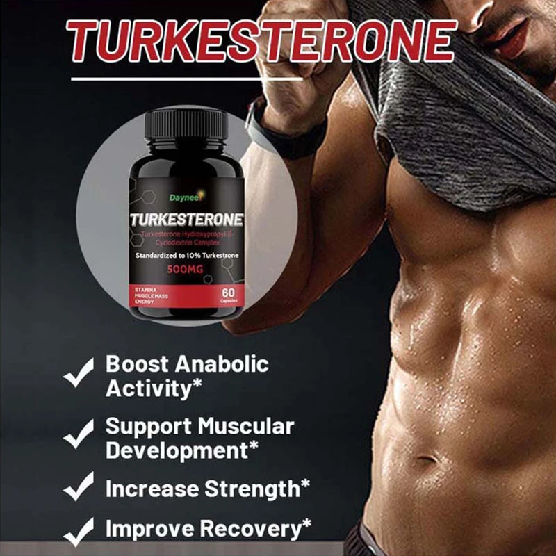 

1 bottle Turkesterone Capsules pills increasing muscle power male health mass gainer Zengji Hard Capsule