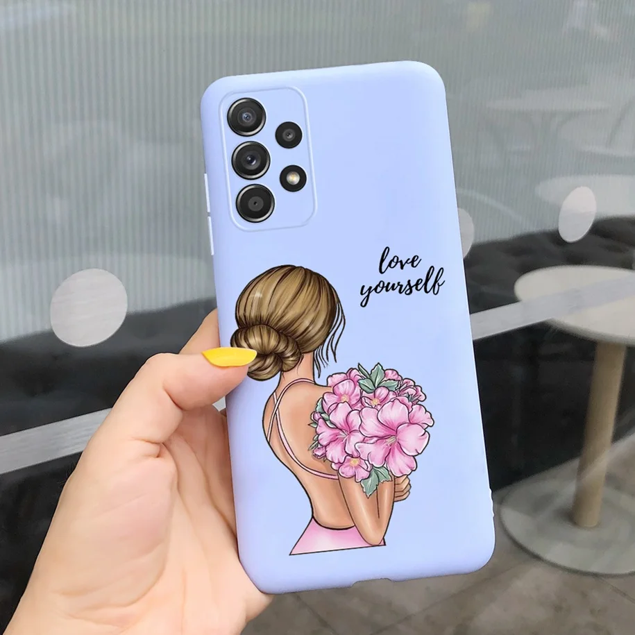 Colorful Flower Painted Soft Silicone Back Cover - Vibrant Design Protective Phone Case