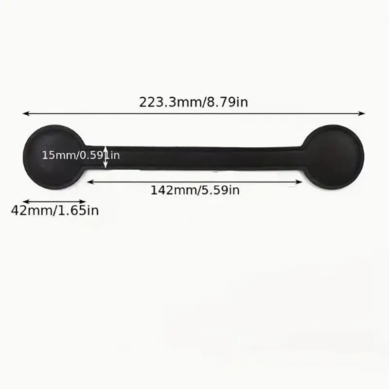 1PCS Multipurpose Magnetic PU Leather Hat Clip with Faux Fur Strong Round Organizer Outdoor Travel Cap Holder Bag Accessories