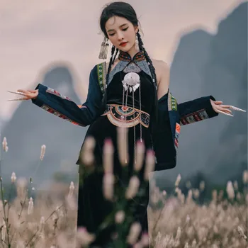 National dress female cheongsam style photo photography