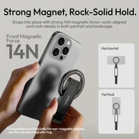 Ulanzi MA60 Foldable Magnetic Phone Tripod 0.8cm Ultra-Slim Dual-Sided Magnet Phone Tripod for Desktop Stand Livestreaming Vlog - Image 3