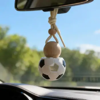 Bottiglia di Profumo in Vetro da 5ML a Tema Calcio per Deodorante Auto e Decorazione