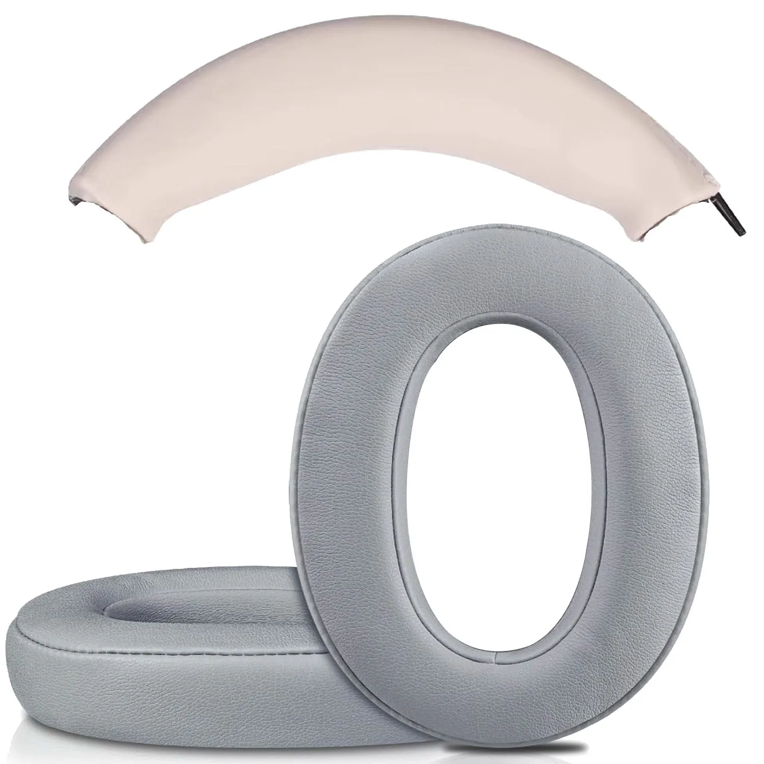 DIY Earpads for Srhythm NC45 NiceComfort 45 Replacement Ear Pads Cusion Earmuff Headband Zipper Protector Cushion Cover
