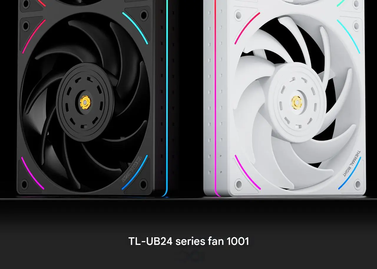 Thermalright TL-UB24 2 in 1 ARGB 240mm PWM PC Case Fan Quiet with High CFM 2150 RPM 43 S6741796dbaf945d8a03a4cf132f6d87eo