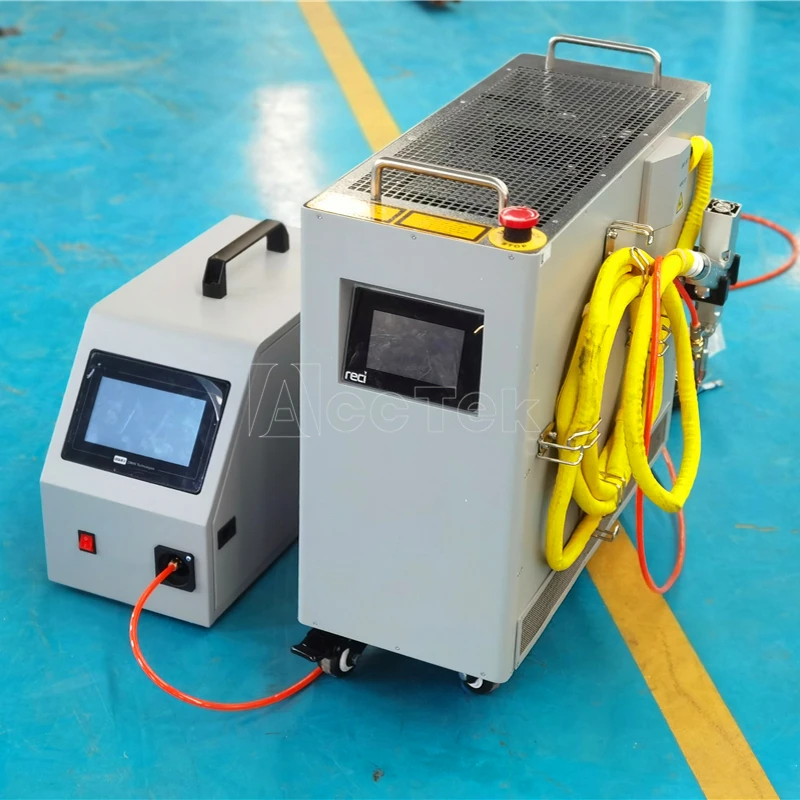 1500WPortableAirCooledHandleWobbleWelderGunFiberLaserWelding
