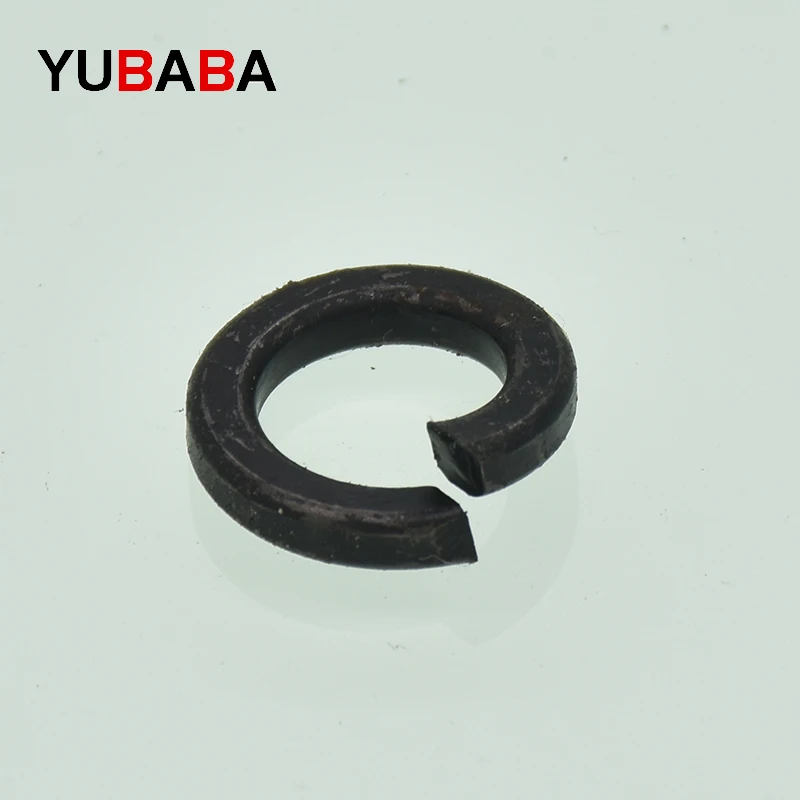 M2 M2.5 M3 M4 M5 M6 M8 M10 M12 M14 M16 TO M27 Carbon Steel Shells Pad Black Spring Lock Washer Car Elastic Gasket DIN127 GB93