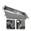 *Stainless Steel Squatting Toilet Aqua Toilet Upgraded Drainage Squatting Pit Toilet To Ilet Urinal 1
