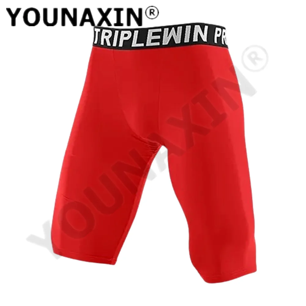 Men's Base Layer Sports Shorts Gym Basketball Pants Football Leggings Fitness Running Workout Training Quick-Dry S M L XL 2XL