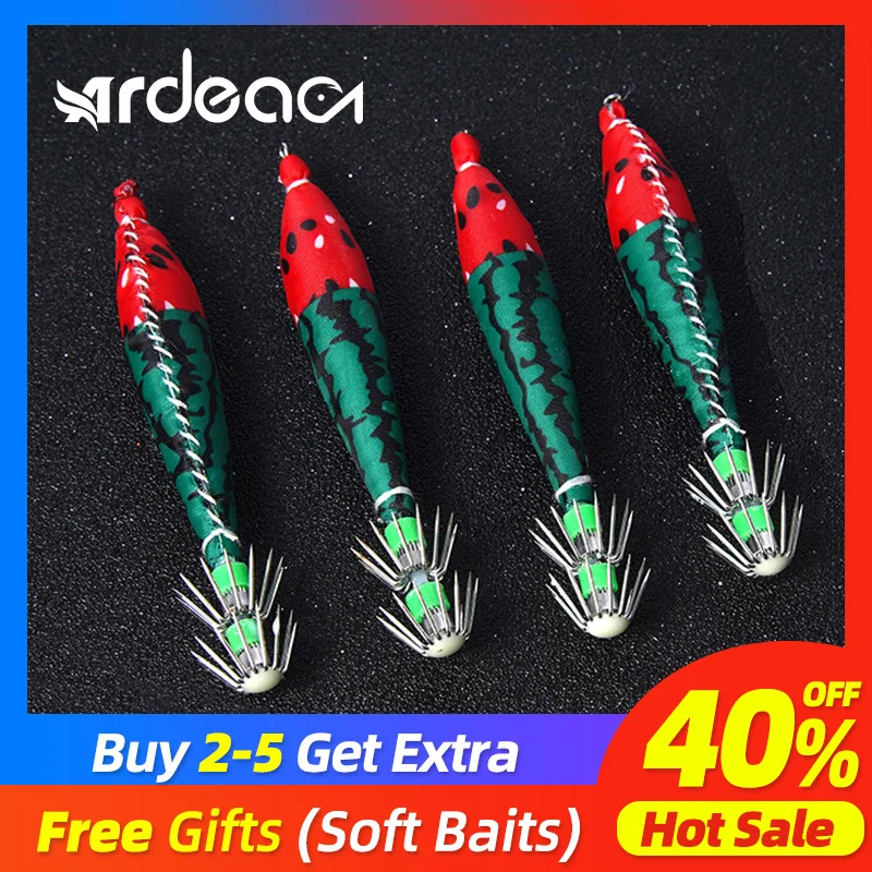 

Ardea приманка для кальмара 5 шт. 4,0 # Egi приманка искусственные деревянные креветки приманки кальмар осьминог каламальная рыба джиг приманки воблер Leurre