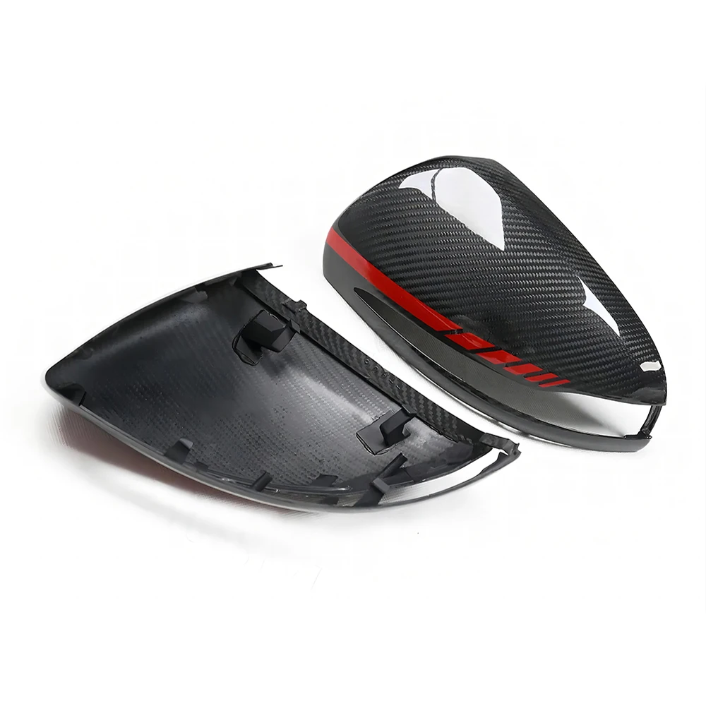 

Replacement Rearview Side Mirror Covers For Mercedes Benz H343 X243 N293 C257 EQA EQB EQC CLS Class R Dry Carbon Fiber Cap