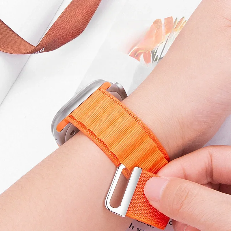 Нейлоновый ремешок для Apple iWatch | AliExpress