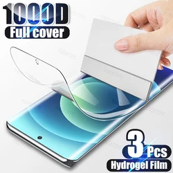 Premium Hydrogel Screen Protector Film - Pack of 3 for Hydrogel Film (For Note 50)