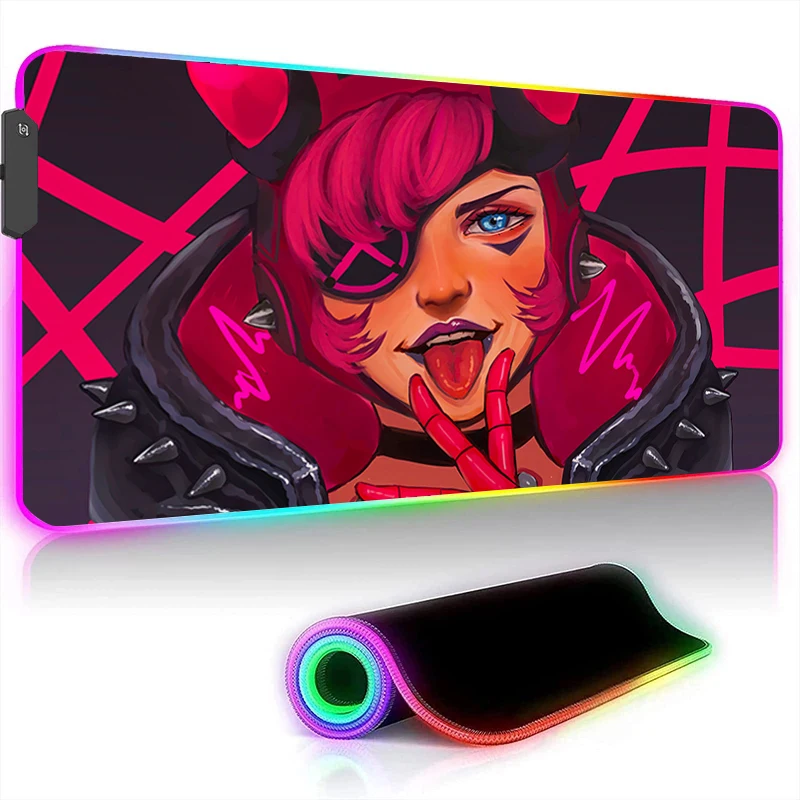 Mouse Pad Large Apex Legends Mousepad Xxl Rgb Game Mats Led Pads Anime