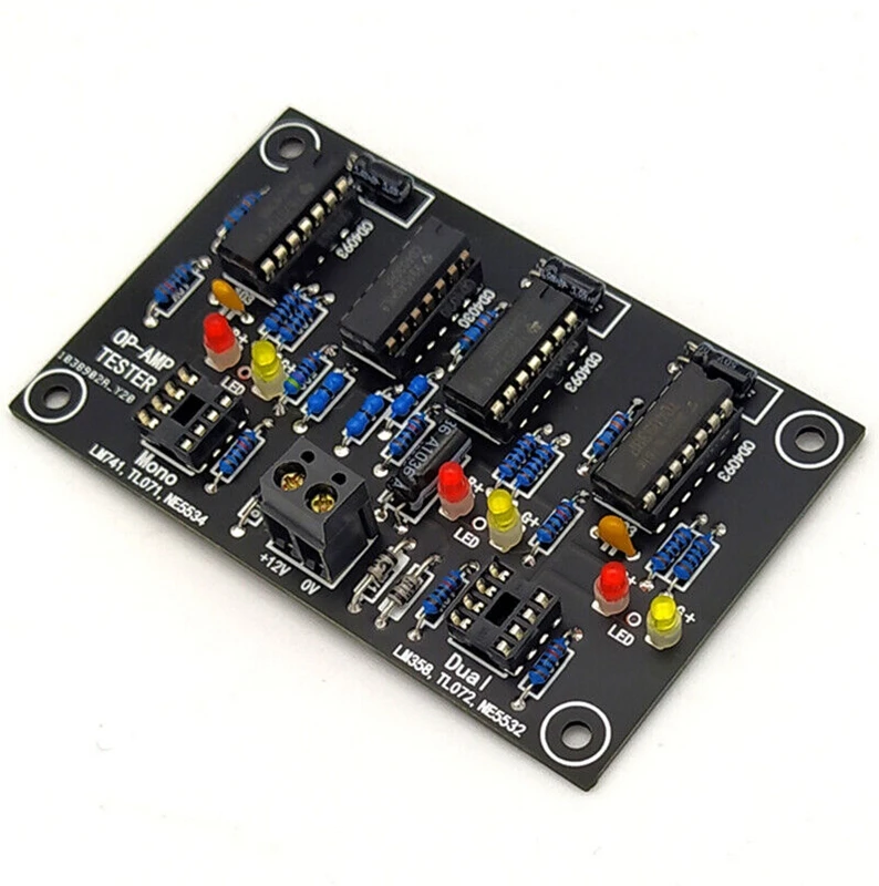 Tester Chip Elettronici Amplificatore Operazionale OP AMP Tester Per Singolo Doppio Operazionale Tl071 Tl072 Tl081 Tl082 Scheda Di Prova Per Amplificatore Operazionale Singolodoppio PCB Di Qualità Tester Chip Elettronici Amplificatore Operazionale OP AMP Tester Per Singolo Doppio Operazionale Tl071 Tl072 Tl081 Tl082 Scheda Di Prova Per Amplificatore Operazionale Singolodoppio PCB Di Qualità