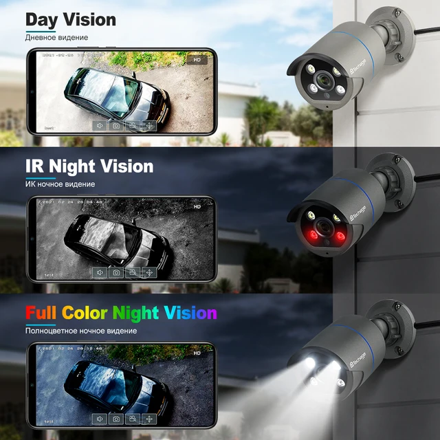 Techage 32CH 4MP POE Camera System Smart AI Human Face Detection Two-way Audio Colorful Night Vision CCTV Video Surveillance Kit - Image 5