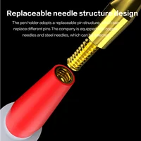 كبل أفوميتر i2C سيليكون (فيشة عدلة) – نحاس نقي (سن مطلي ذهب / ستانلس) 4