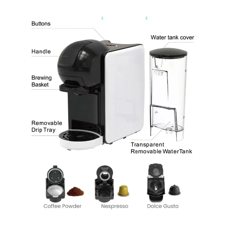 Multi-capsule Coffee Machine Capsule Coffee Machine Capsule Espresso Machine 2