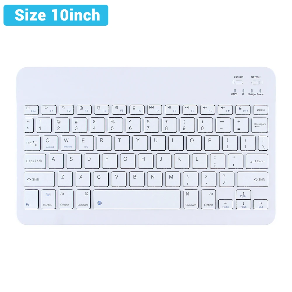 white keyboard