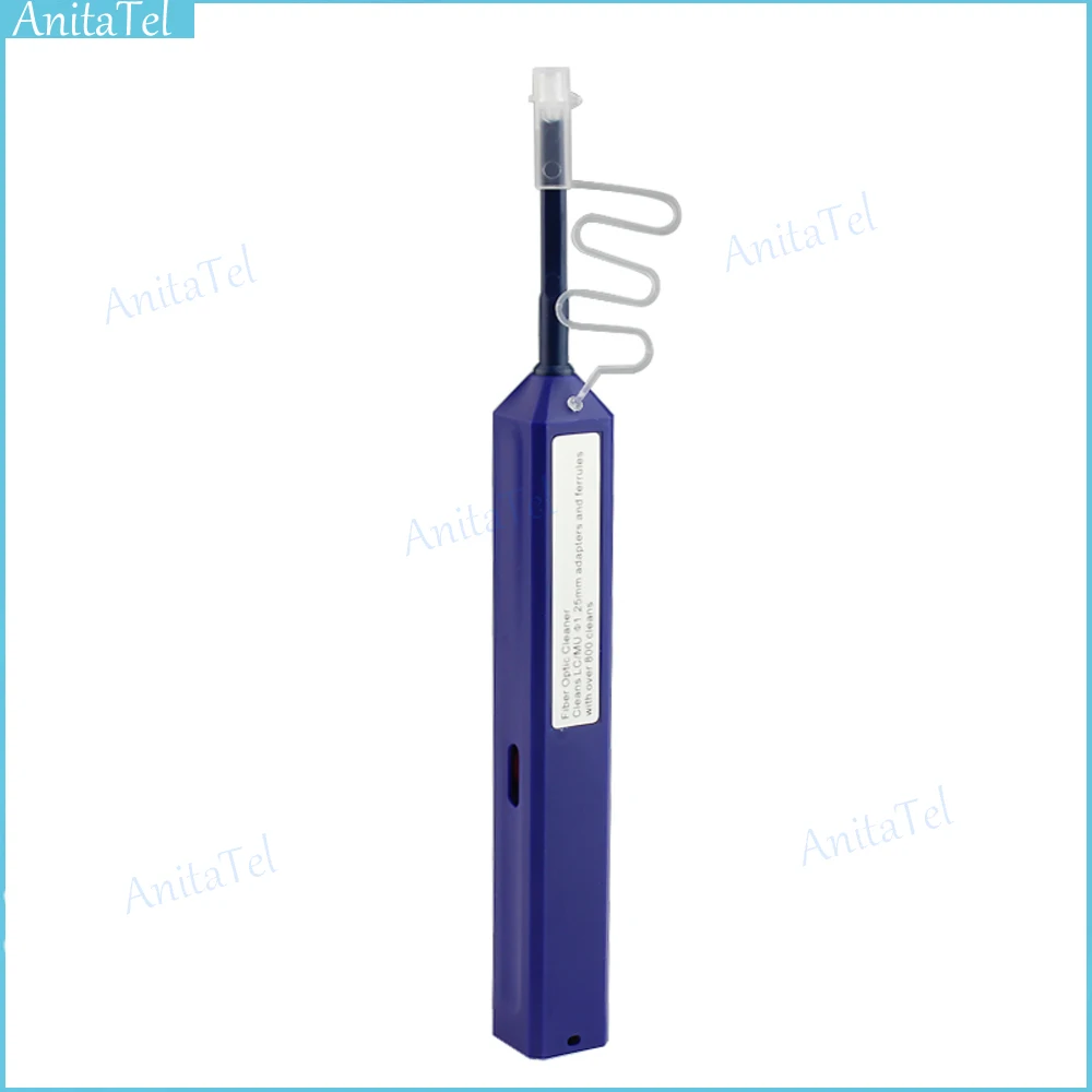 Spedizione Gratuita 5 Pz/Lotto Connettori Per Penna Pulitore In Fibra Ottica Con Un Clic Adattatori E Puntali Connettori Lc Mu Da 1.25Mm Strumenti Ott