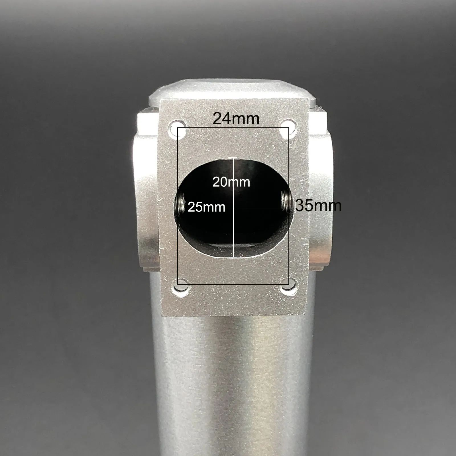 Aluminum Face Recognition Tetector Holder Stand Turnstile Mount Bracket For 7 Inch Temperature Measurement Access Control System