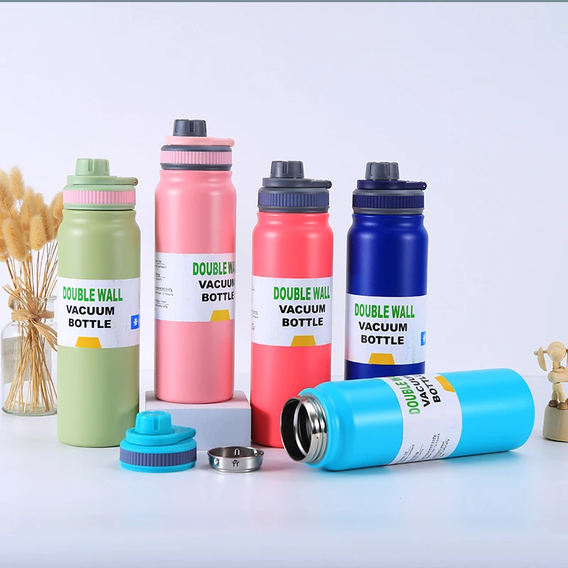 Stainless Steel Large Capacity Thermo Bottle, Portable Cup, Insulated Water Kettle, Vacuum Flask, Travel Cup, 800Ml