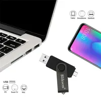 Bliksem OTG Flash Drive 32GB 64GB High Speed USB2.0 for PC Mobile Phone USB Metal Mini Pen Drive 32GB USB Flash Drive 64GB 6