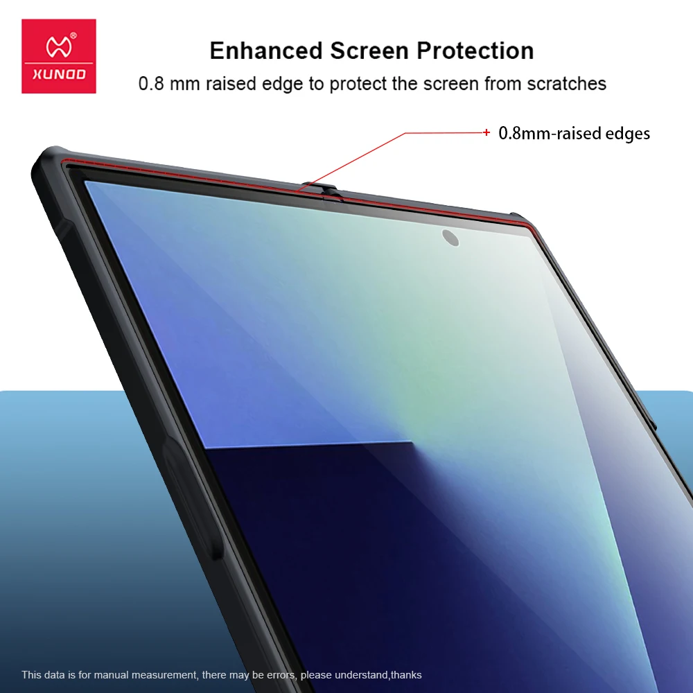 Xundd Airbag Shockproof Case with Screen Protection and Anti-Fingerprint Features