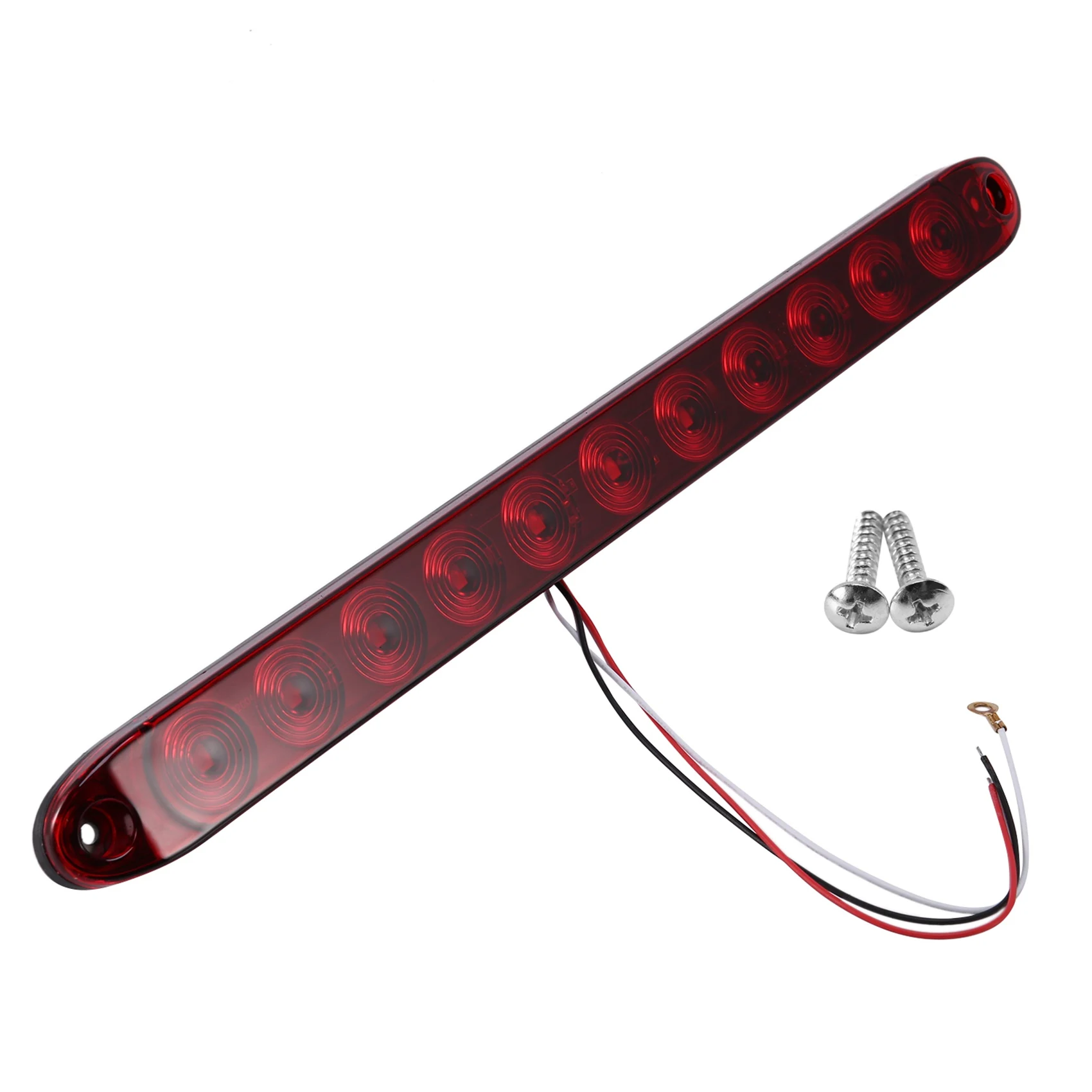 

1 шт., красная 15-дюймовая светодиодная лента для стоп-сигнала заднего хода
